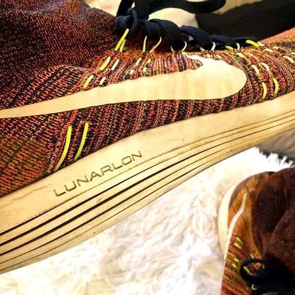 Nike lunar Flyknit ! SZ 14 - Picture 6 of 6